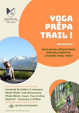 Spécial Oisans Trail Tour: yoga prépa trail avec Manon !