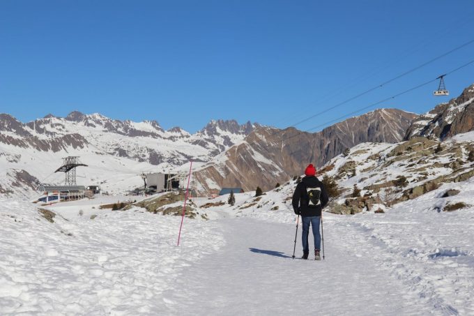 Lange wandeling rond de meren – Sneeuwschoenwandeling in de omgeving van Alpe d’Huez vanuit Villard-Reculas_Villard-Reculas